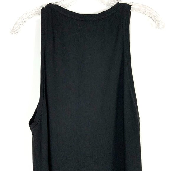 Zara Men’s Black Sequin Snake Tank Top Size Small - Picture 5 of 16